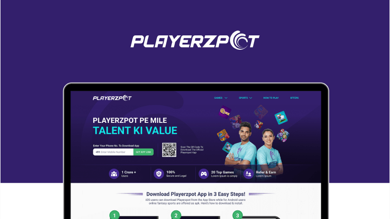 Fantasy sports & games responsive website designs