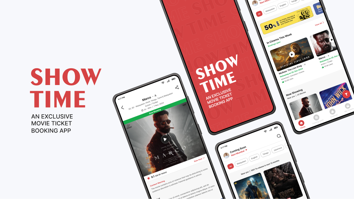UX Design process - Empathizing, Defining, Ideating, Prototyping & Testing.