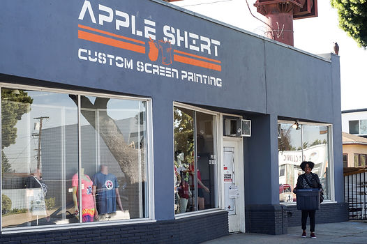 Embroidery, DTG printing and more at our MarVist location 12912 Venice Blvd