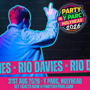 Rio Davies - Confirmed Artist for Party In Y Parc 2026