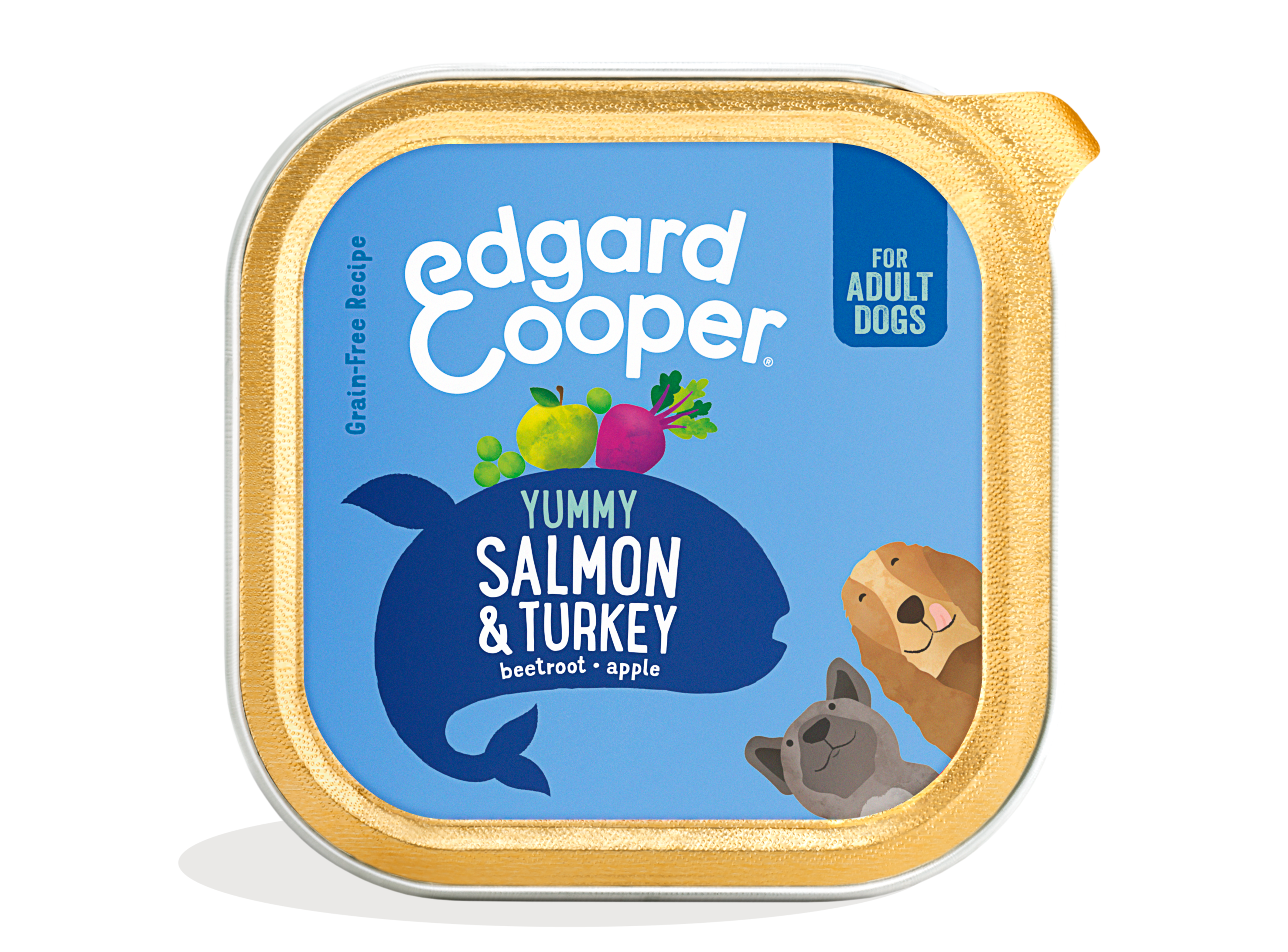 EDGARD & COOPER KUIPJE ZALM / KALKOEN GRAANVRIJ