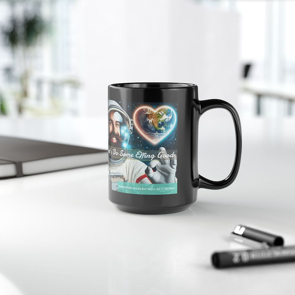 Thumbnail: Mug - LDSFG YouTube Channel Logo - Let's Do Some Effing Good in the World