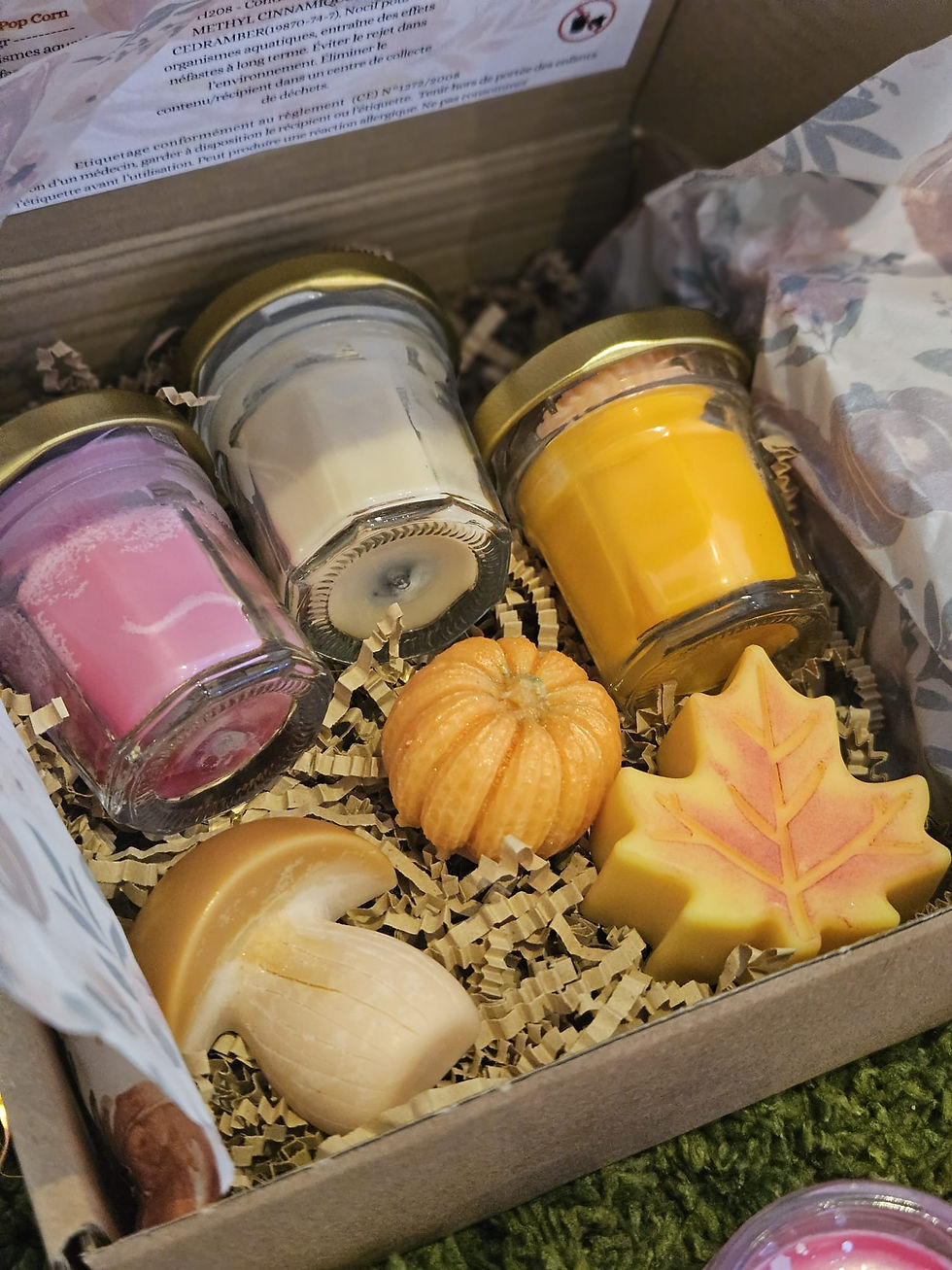 Miniature : Coffret Rituel d'Automne - Bougies et fondants