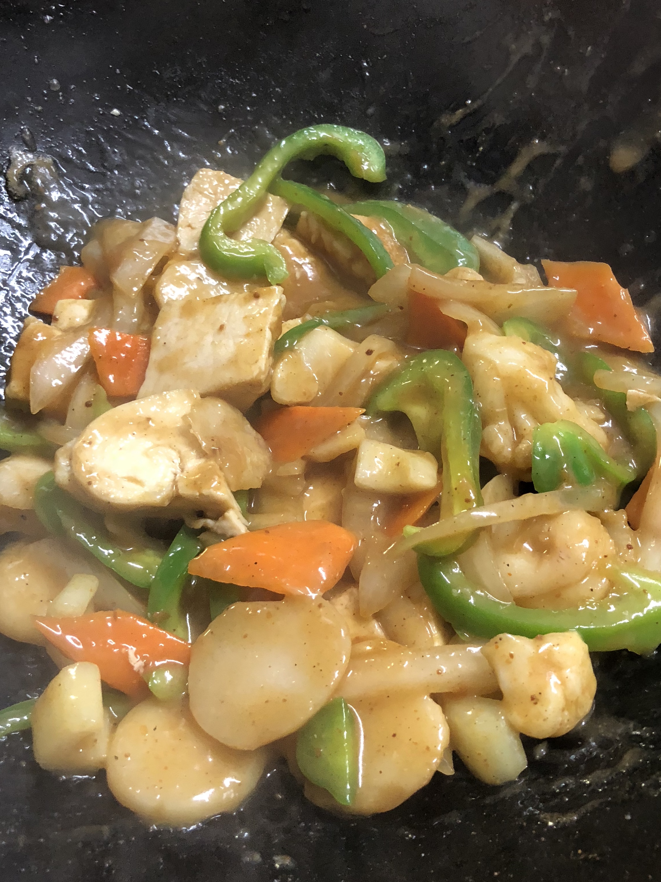 Arranged Food and Objects