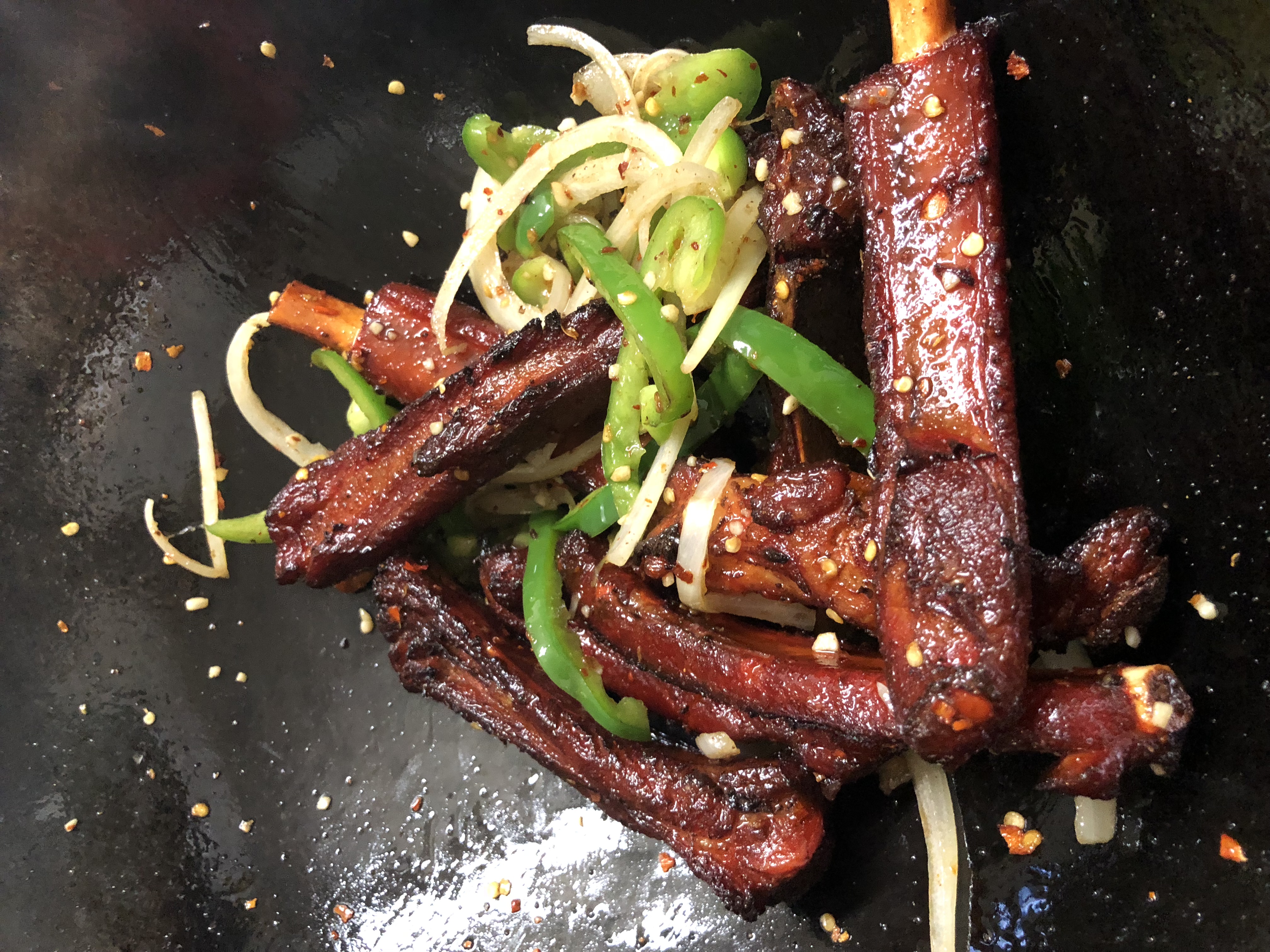 Arranged Food and Objects