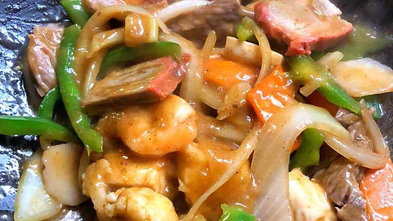 81.Mixed Meat in Satay Sauce 沙什肉