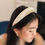 Thumbnail: Silky Velvet Pearl Headband