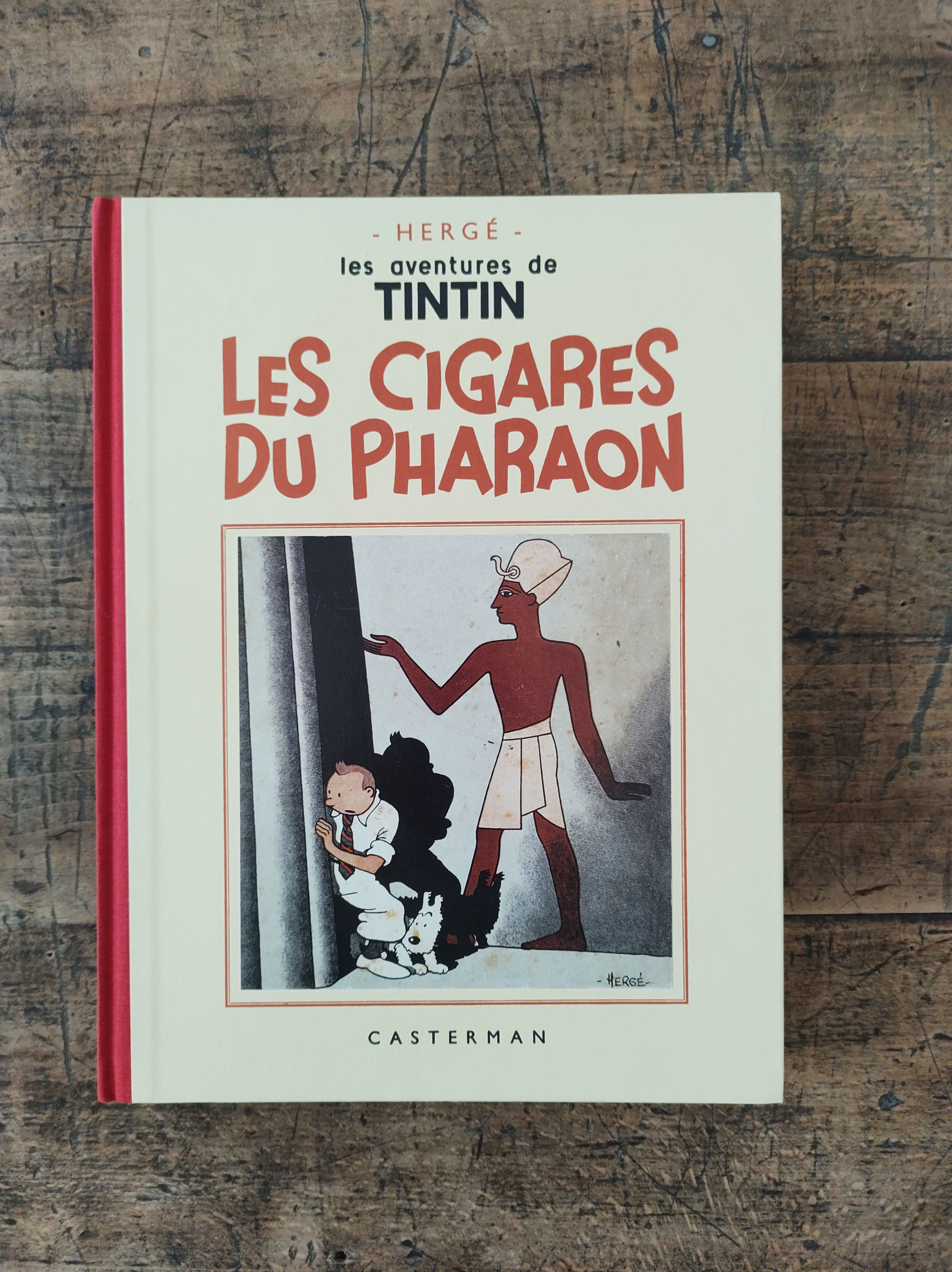 Tintin - Les Cigares du Pharaon - Fac similé 1993