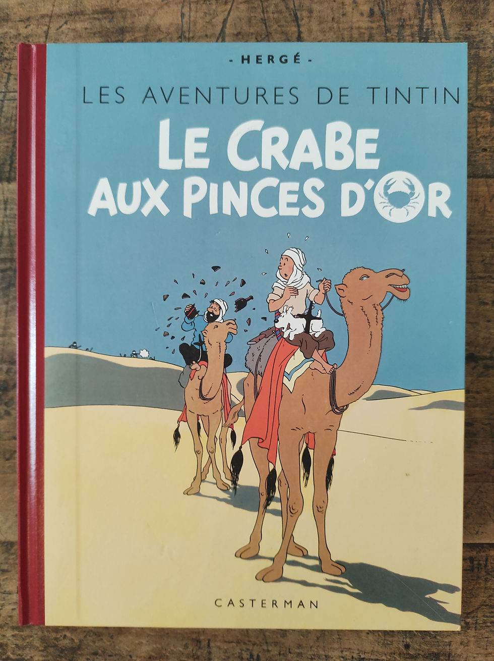 Miniature : Tintin - Le Crabe aux Pinces d'Or. Fac-similé 2006