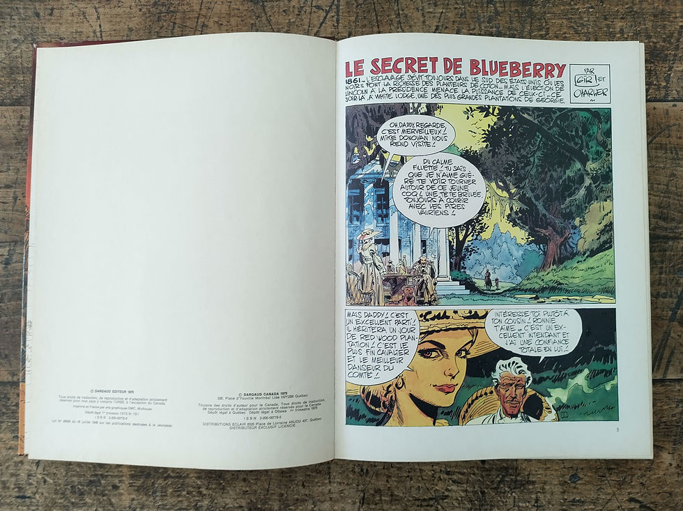 Miniature : Blueberry - La jeunesse de Blueberry