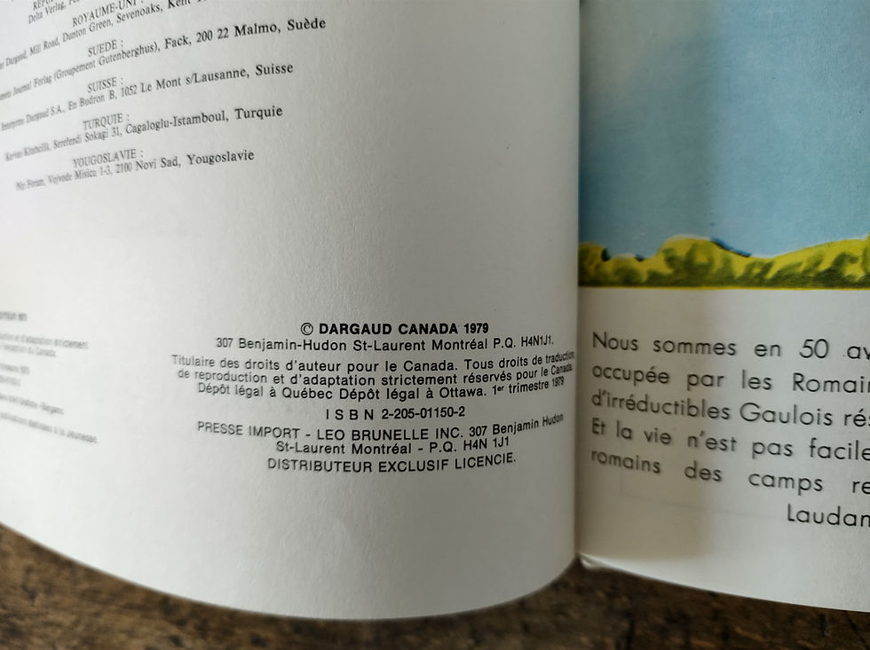 Miniature : Astérix chez les Belges