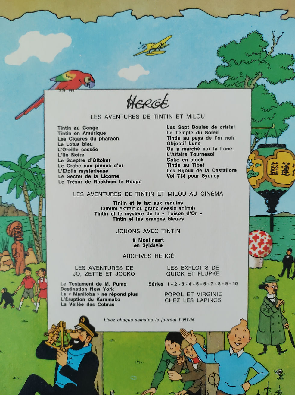 Miniature : Tintin - Le Lotus Bleu (B41)