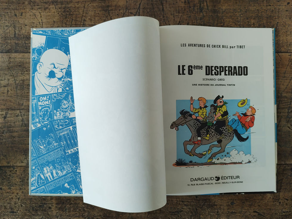 Miniature : Chick Bill - Le 6e Desperado