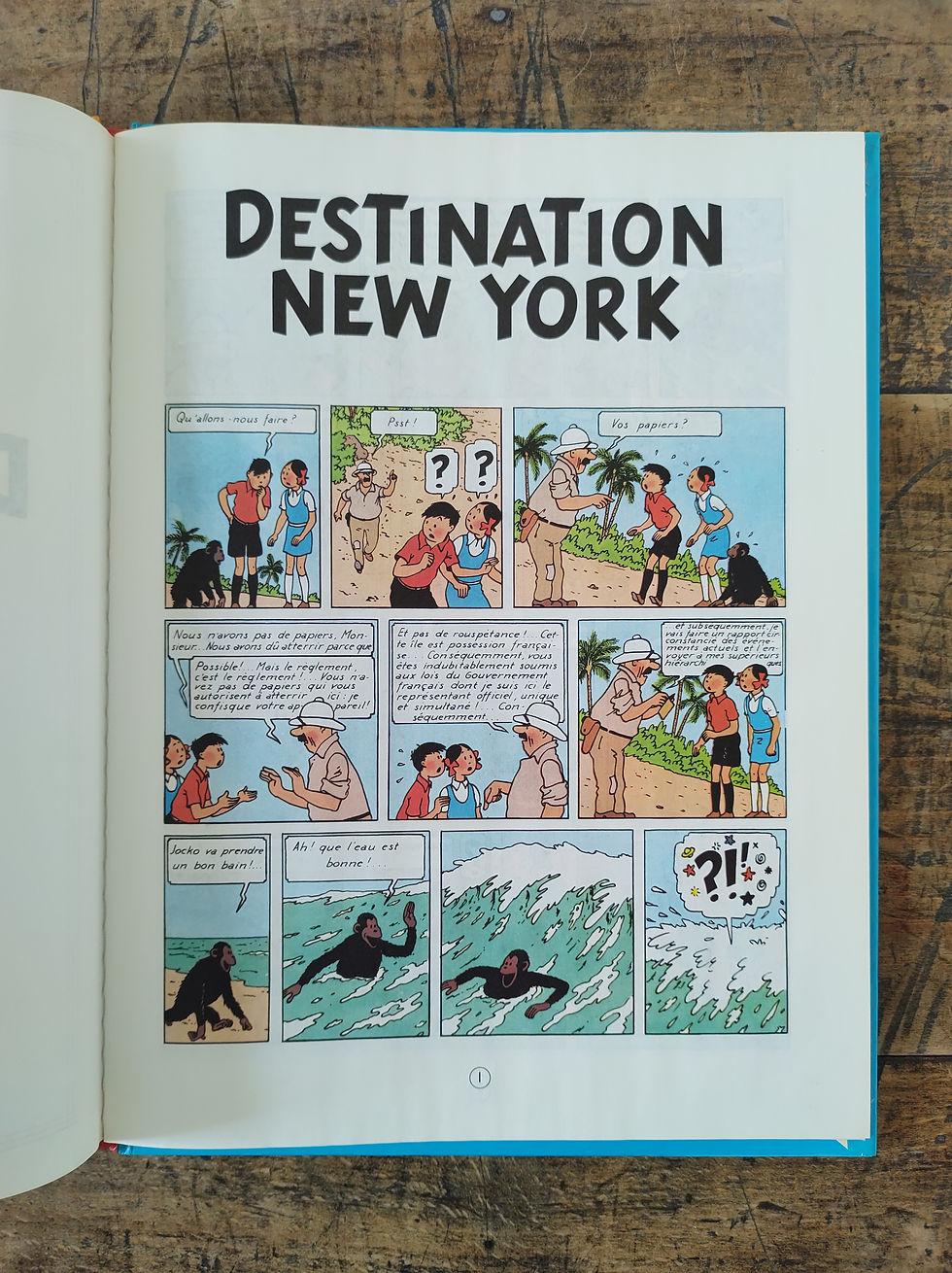Miniature : Jo, Zette et Jocko - Destination New-York (B45)