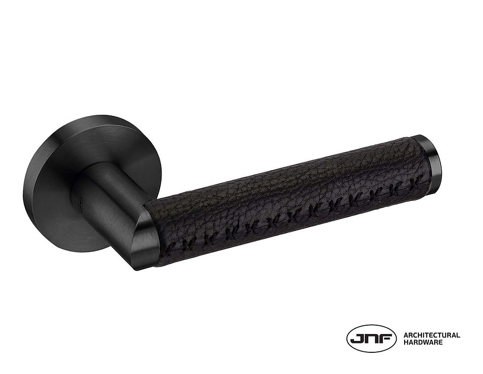 Miniature : Poignée de porte - LINK LEATHER Black