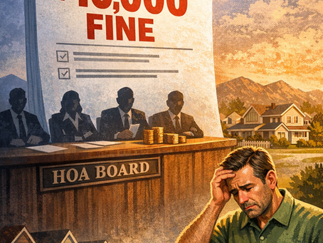 $10,000 HOA fine