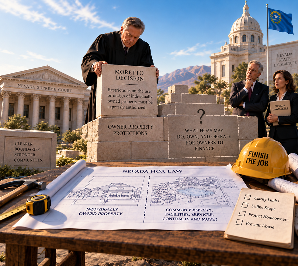 Moretto did only half the work needed. Time for lawmaker to step up.
