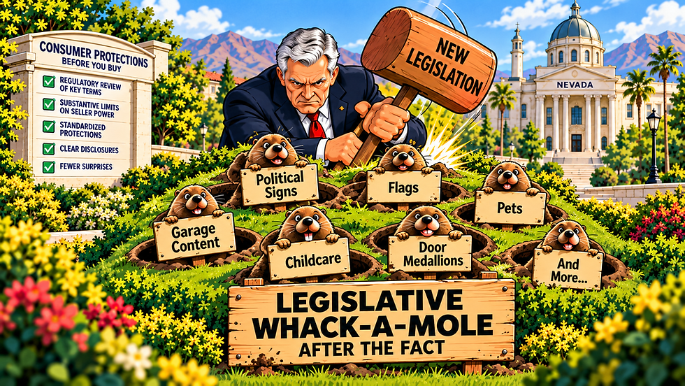 HOA Whack-a-Mole