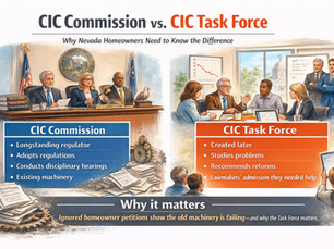 CIC Task Force and CICCH Commission. The Task Force Was Lawmakers’ Admission They Needed Help.