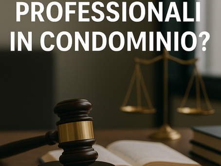 Studio professionale in condominio: cosa dice il regolamento?