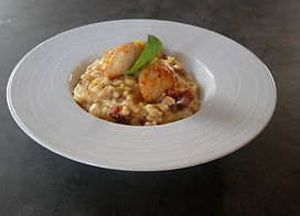 Risotto de Saint Jacques et merguez 1.jpg