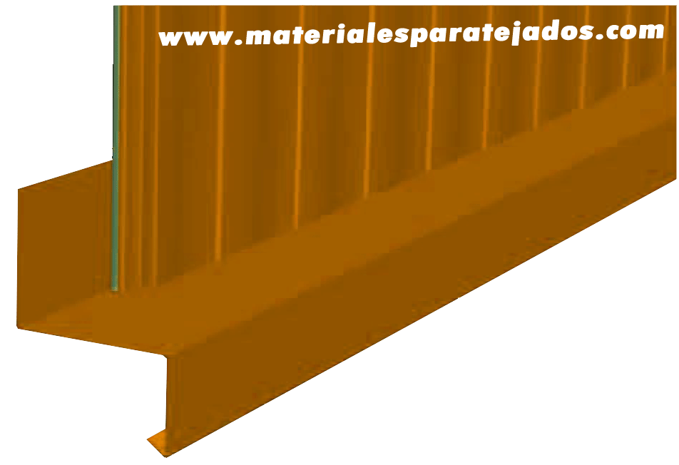 PIE DE FACHADA O VIERTE AGUAS