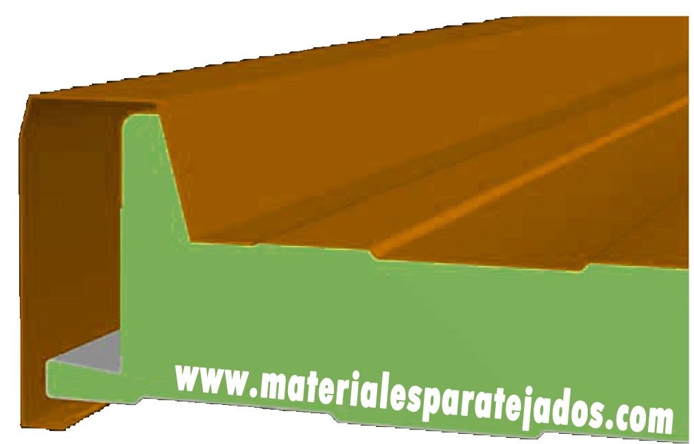 REMATE LATERAL VUELO PARA PANEL SANDWICH