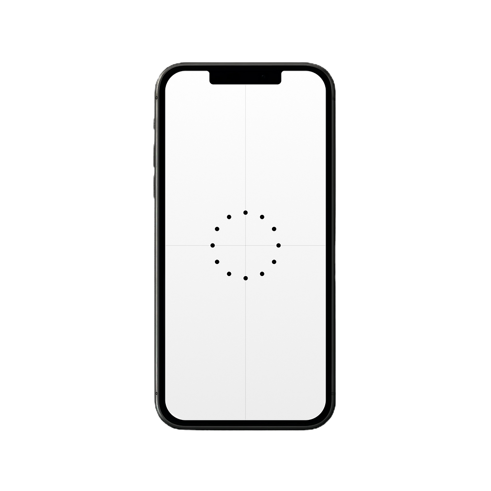 Smartphone With White Screen