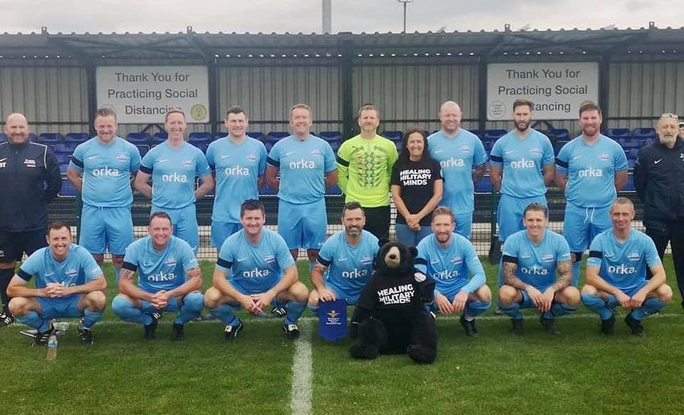 Raf Fa Vets O35 V Vauxhall Motors Fc Vets O35s Royal Air Force Fa