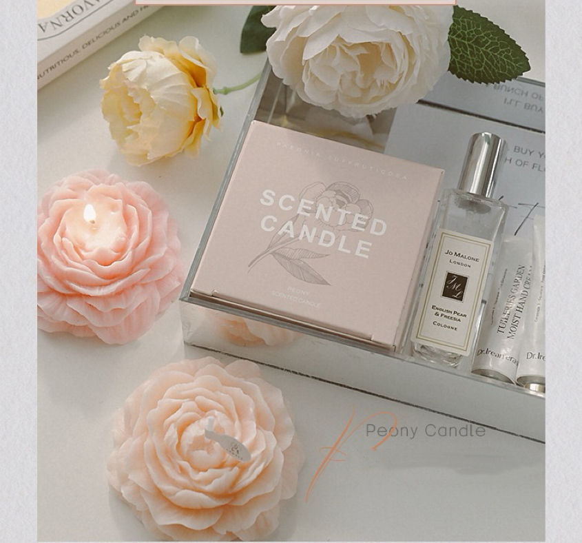 Miniature : Bougie parfumée pivoine