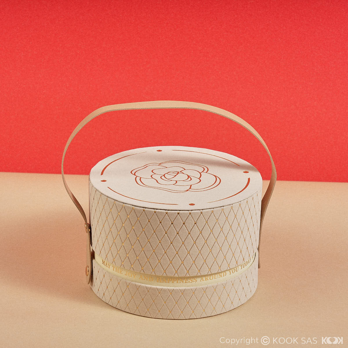Boite Camélia Rond