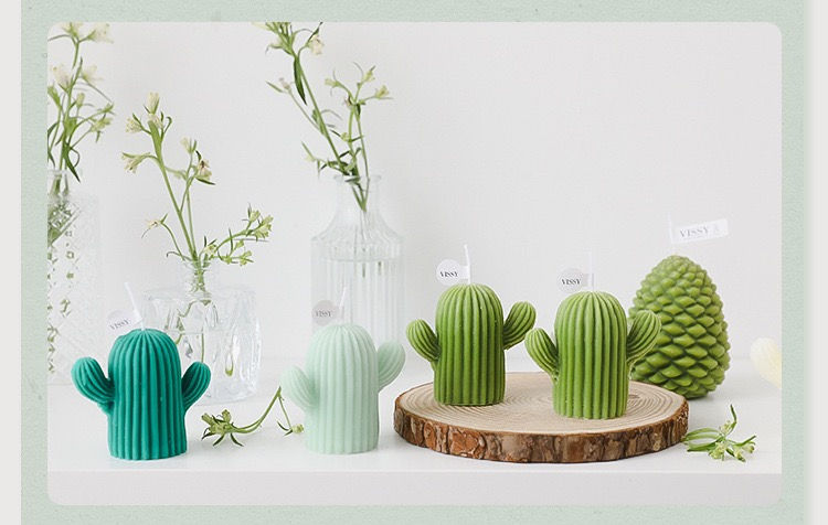 Miniature : Bougie parfumée cactus