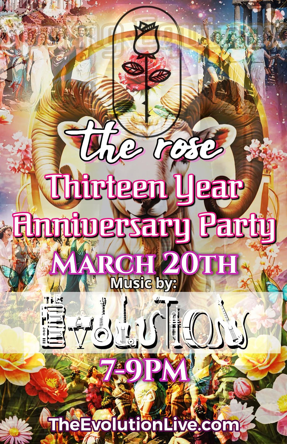 Celebrating The Rose and its 13th year anniversary!!