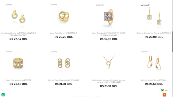 %Tayane lopes% 3 Xingyu Jewelry é confiável