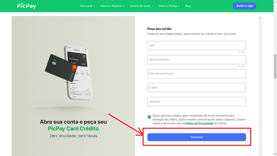 %Tayane lopes% 6 como solicitar cartão de crédito picpay