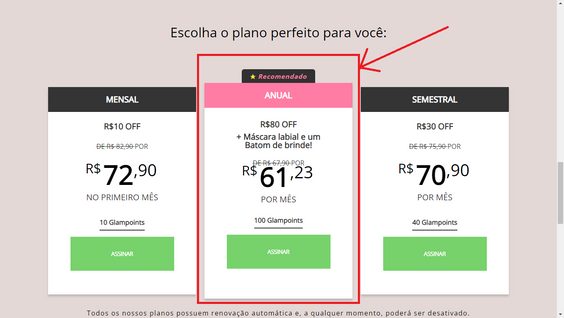 %Tayane lopes% 6 como assinar glambox
