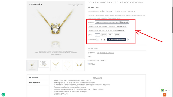 %Tayane lopes% 11 como comprar na xingyu jewelry