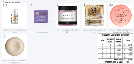 %Tayane lopes% 9 glambox julho