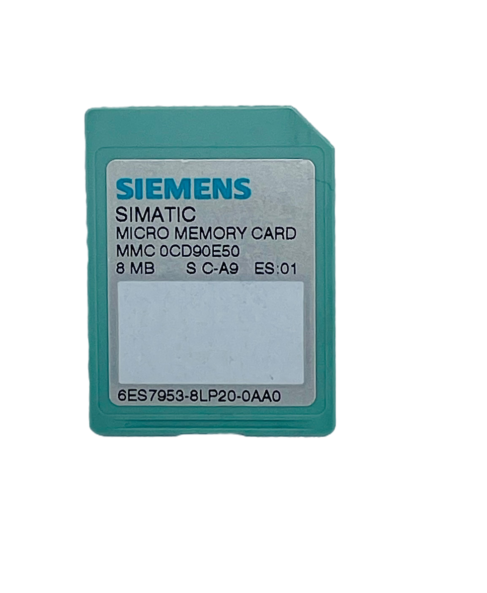 Siemens 6ES7953-8LP20-0AA0 REFURBISHED product, front view without box