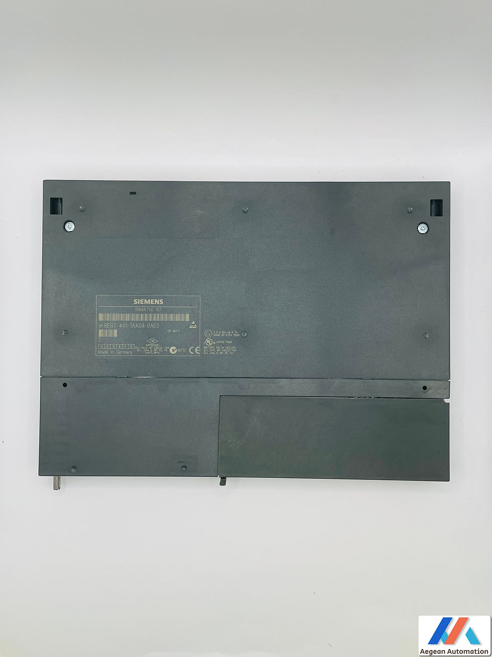 Thumbnail: Siemens Simatic 6ES7441-1AA04-0AE0 second-hand unit showing product label