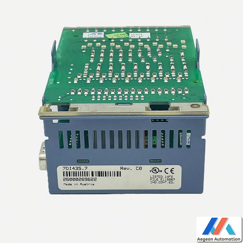 Thumbnail: B&R 7DI435.7 close-up of barcode and model number