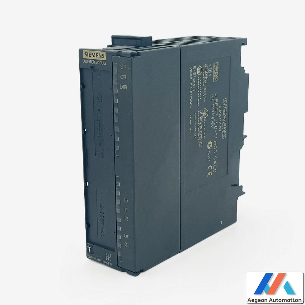 Siemens 6ES7350-1AH03-0AE0 used product, front view without box
