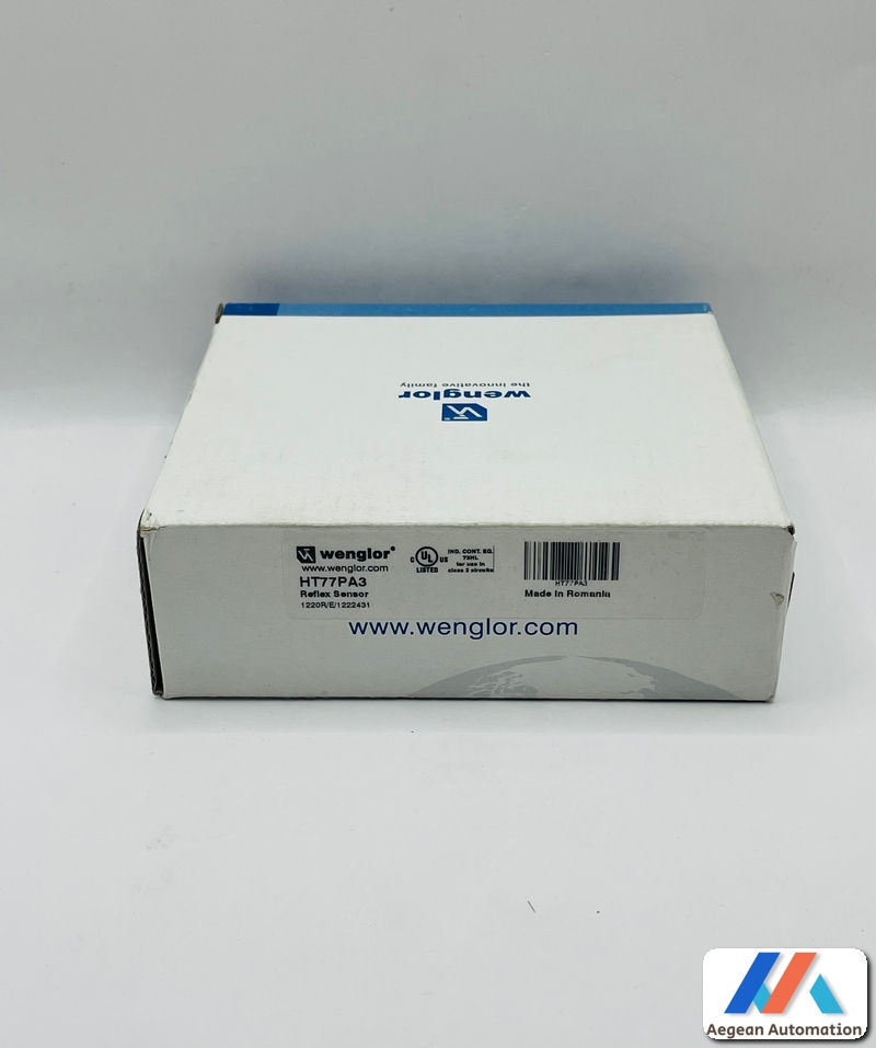 WENGLOR HT77PA3 front view with original packaging