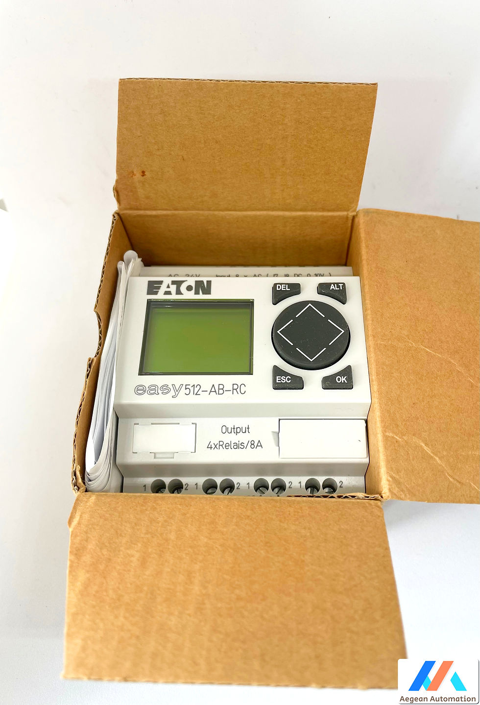 Thumbnail: Eaton/ Moeller Easy 512-AB-RC 512ABRC terminal connections visible in box