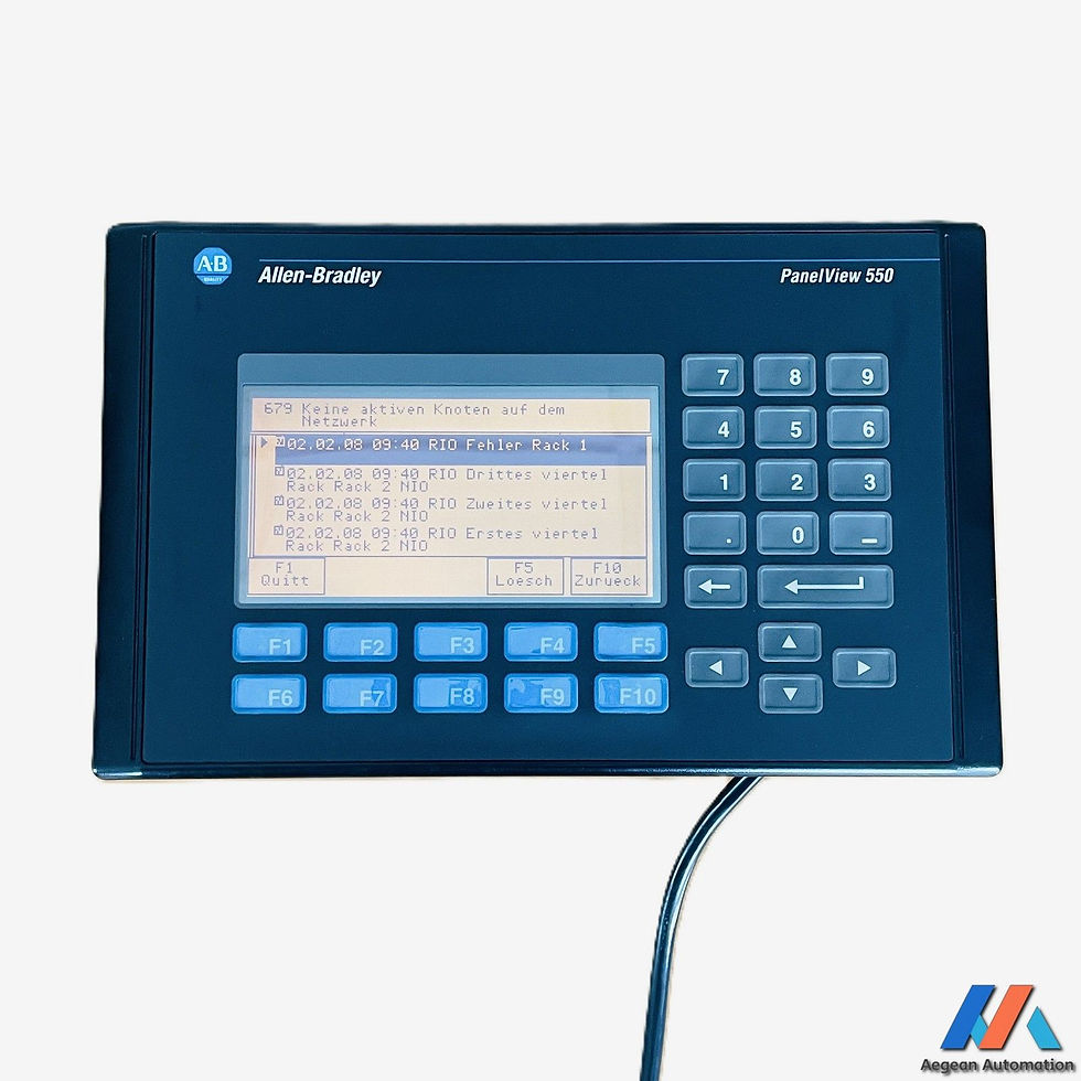 Allen Bradley 2711-K5A8 test view