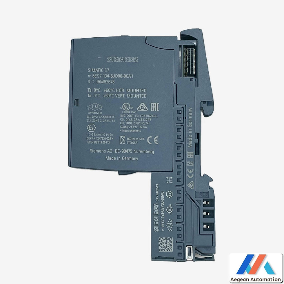 Thumbnail: Siemens 6ES7134-6JD00-0CA1 second-hand unit showing product label