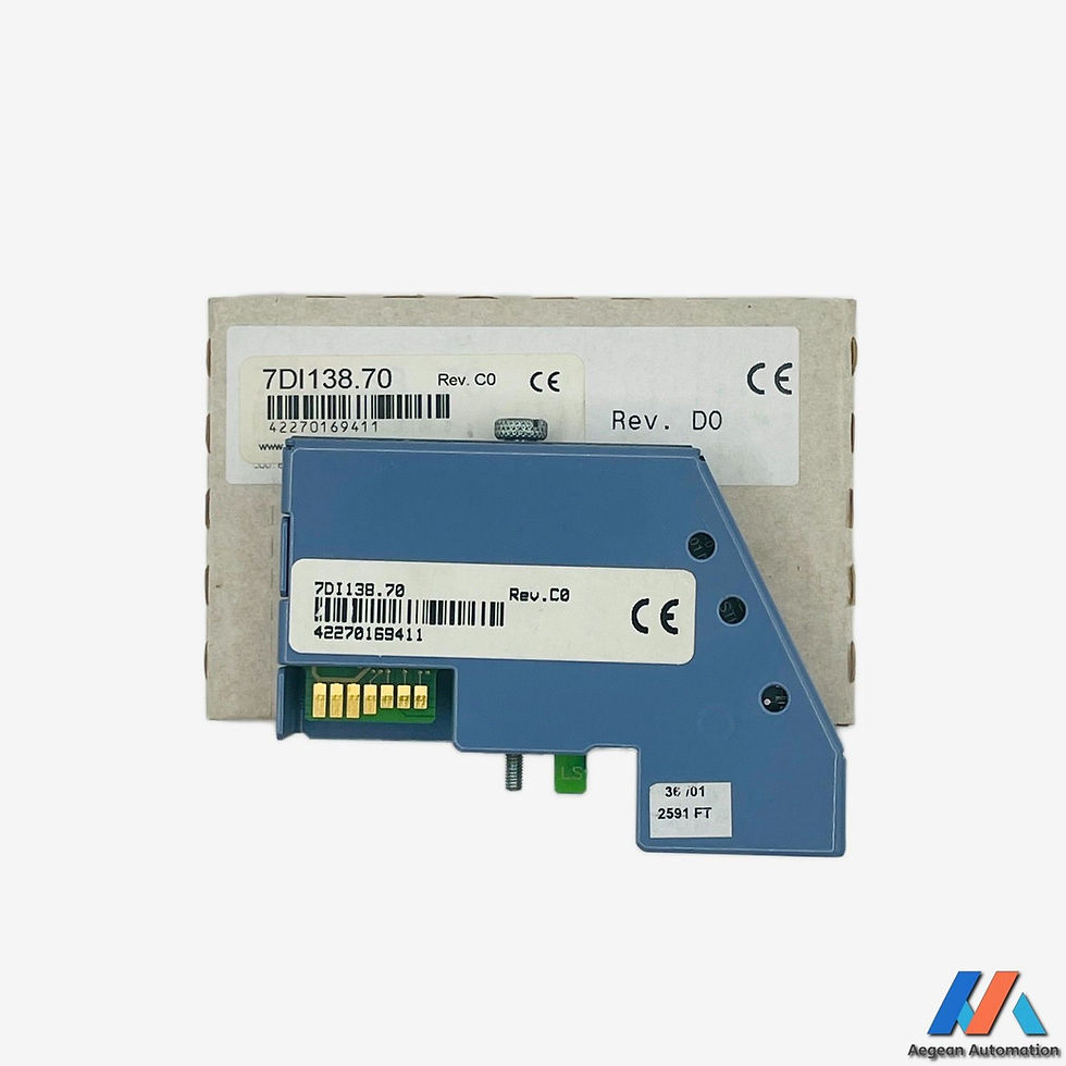 Thumbnail: B&R 7DI138.70 close-up of barcode and model number on box