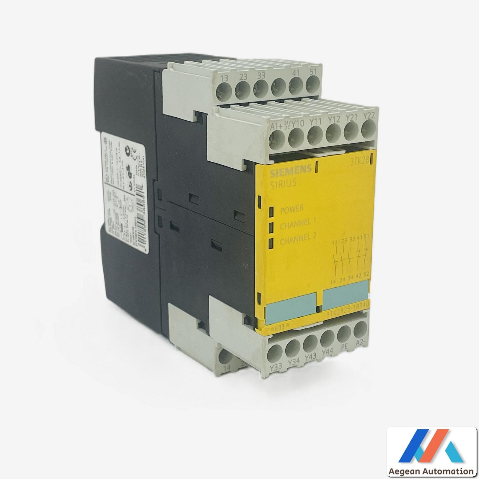 Siemens 3TK2825-1BB40 used product, front view without box