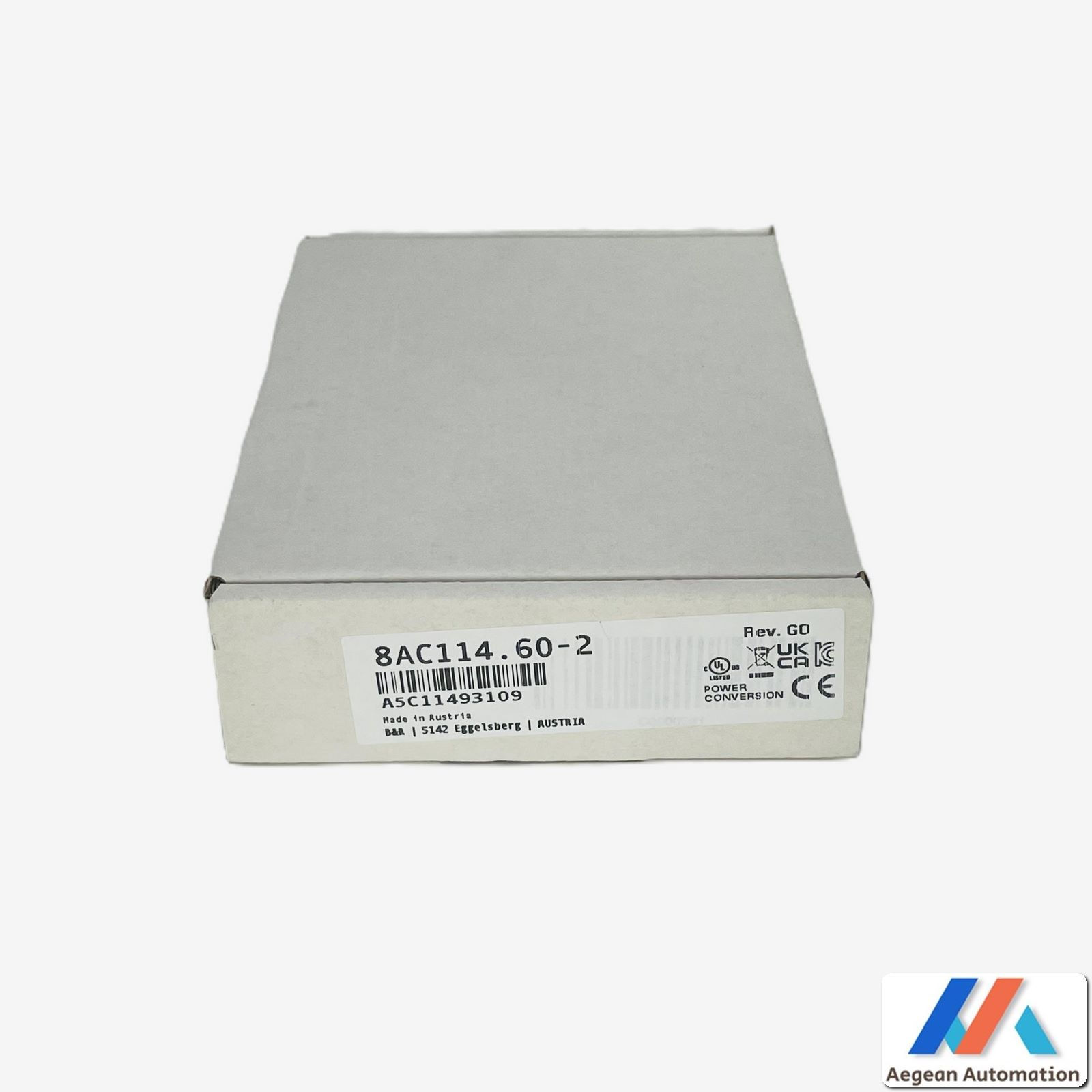 B&R 8AC114.60-2 front view with original packaging