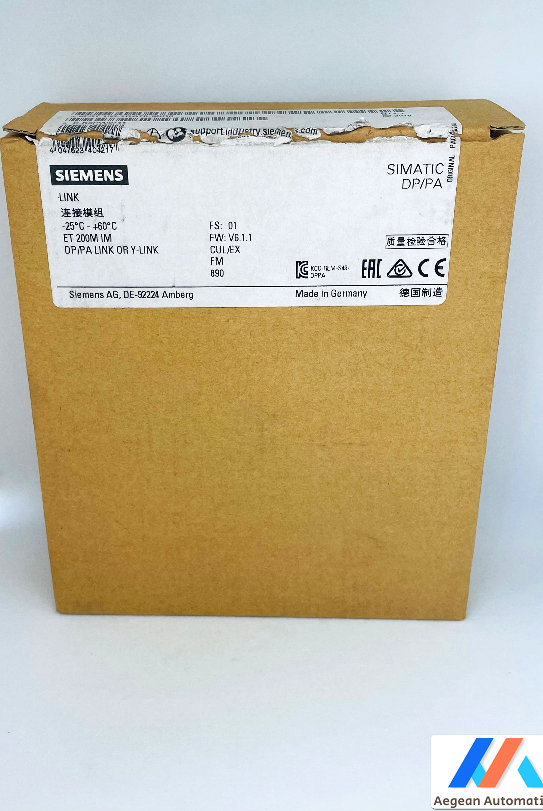 Siemens 6ES7153-2BA70-0XB0 front view